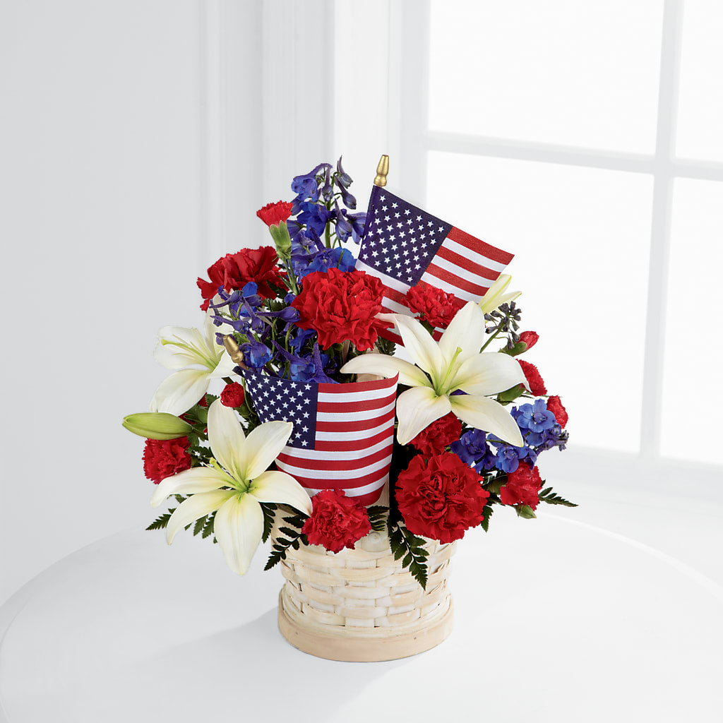 American Glory Bouquet – DANIELLE'S FLORIST, Rockaway Park NY