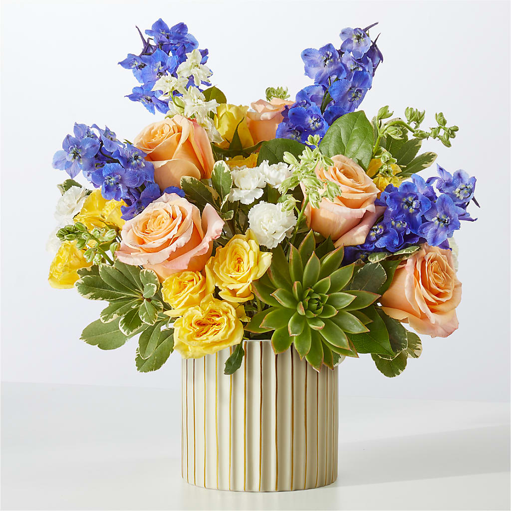 Cobalt Reverie Bouquet – DANIELLE'S FLORIST, Rockaway Park NY