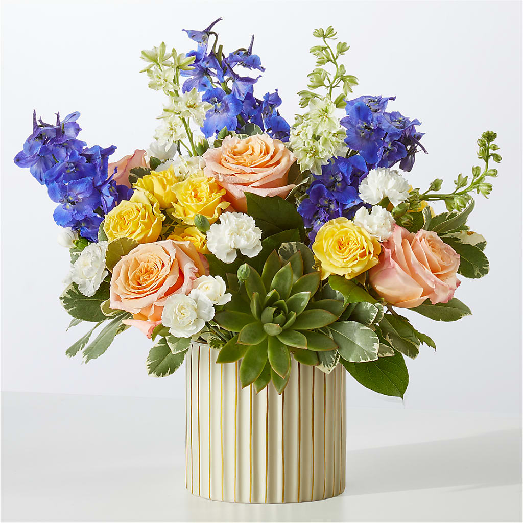 Cobalt Reverie Bouquet – DANIELLE'S FLORIST, Rockaway Park NY