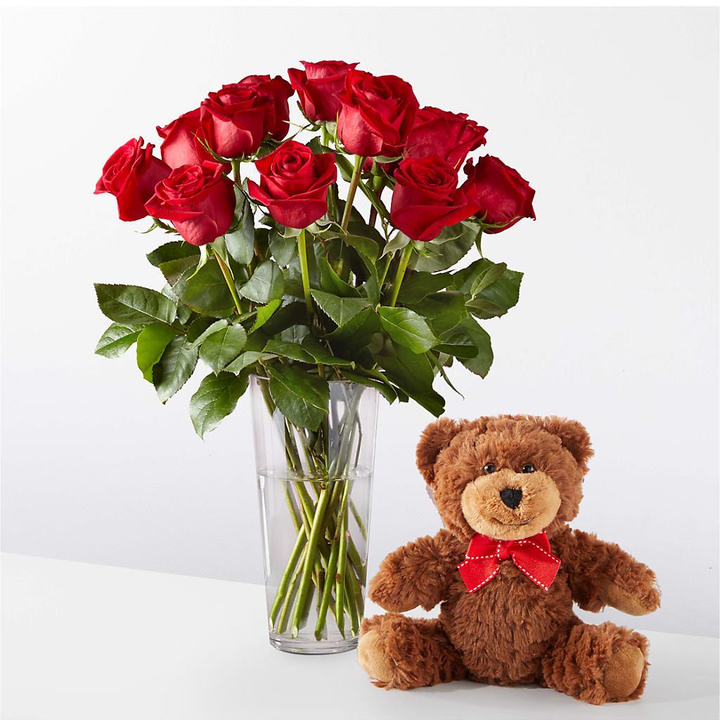 Romantic Long Stem Red Rose Bouquet Bundles – DANIELLE'S FLORIST, Rockaway Park NY