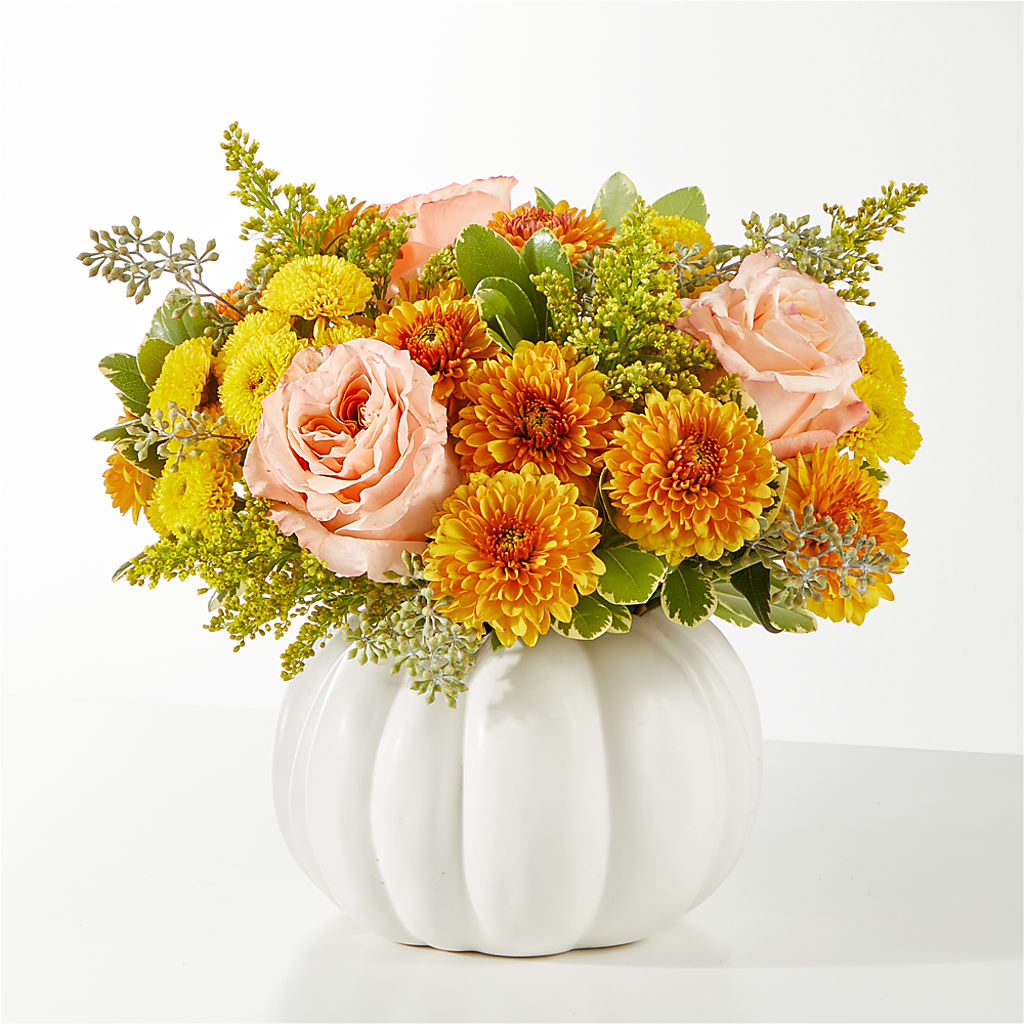 Peachy Pumpkin – DANIELLE'S FLORIST, Rockaway Park NY