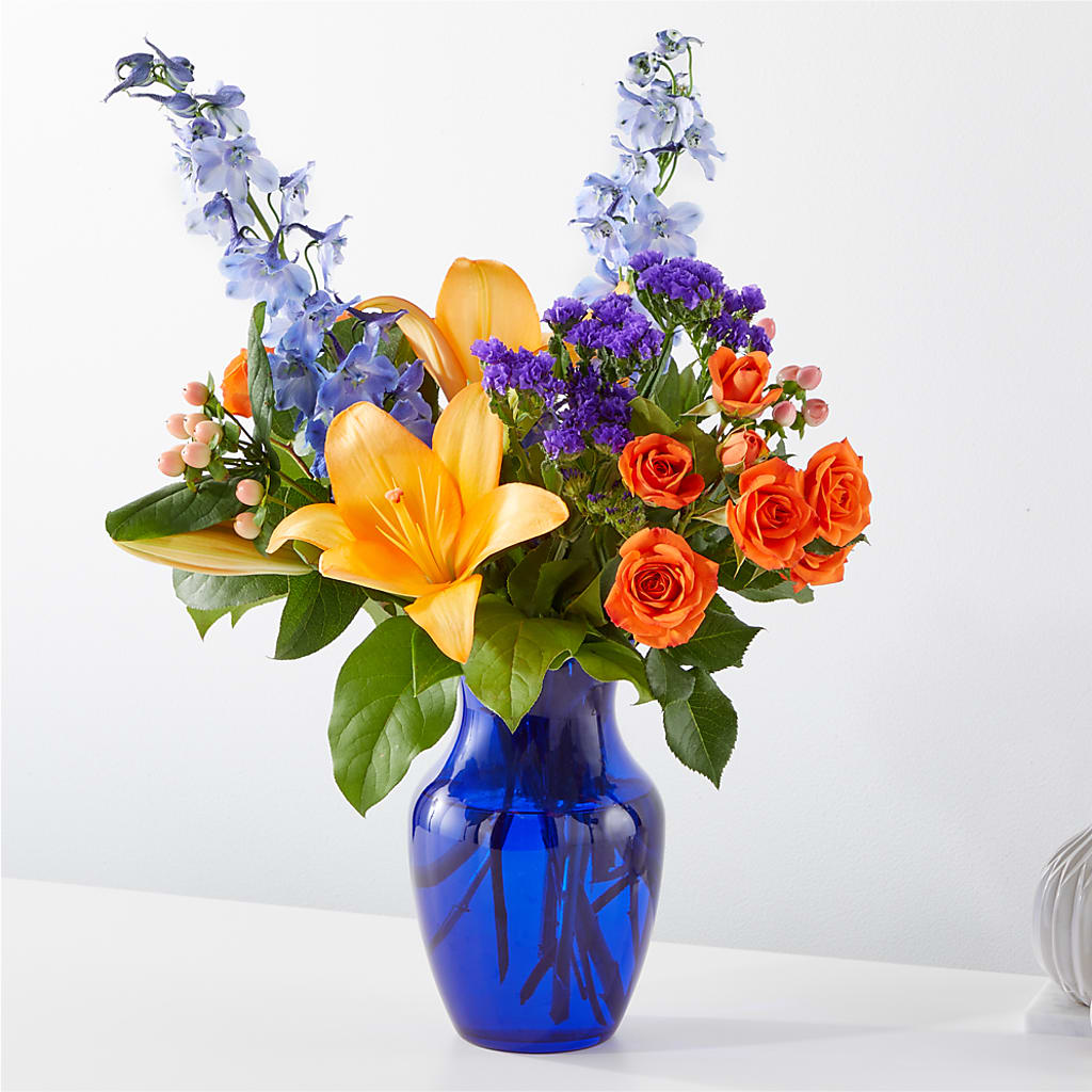 Radiant Citrus Bouquet – DANIELLE'S FLORIST, Rockaway Park NY
