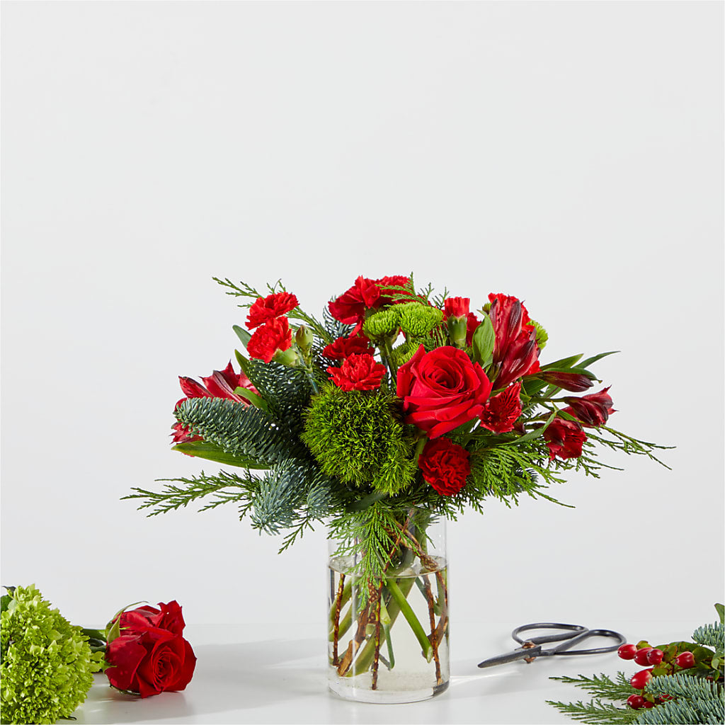 Merry Moment Bouquet – A Florist Original – DANIELLE'S FLORIST, Rockaway Park NY