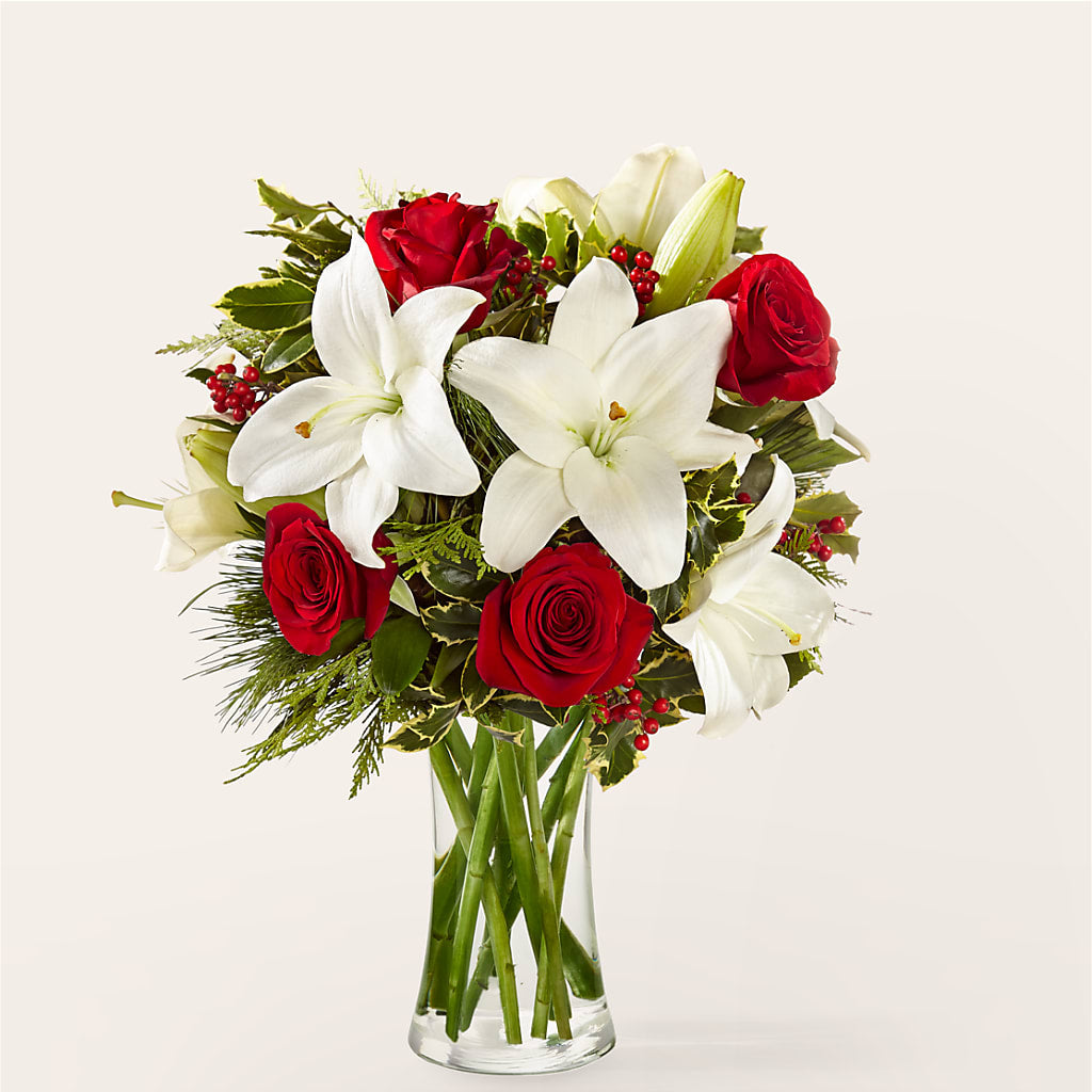 Sparkling Snowflakes Bouquet – DANIELLE'S FLORIST, Rockaway Park NY