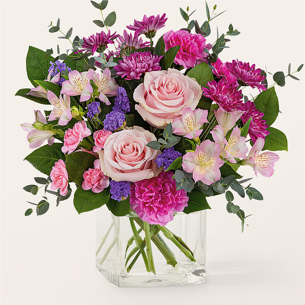 Rosy Radiance Bouquet – DANIELLE'S FLORIST, Rockaway Park NY