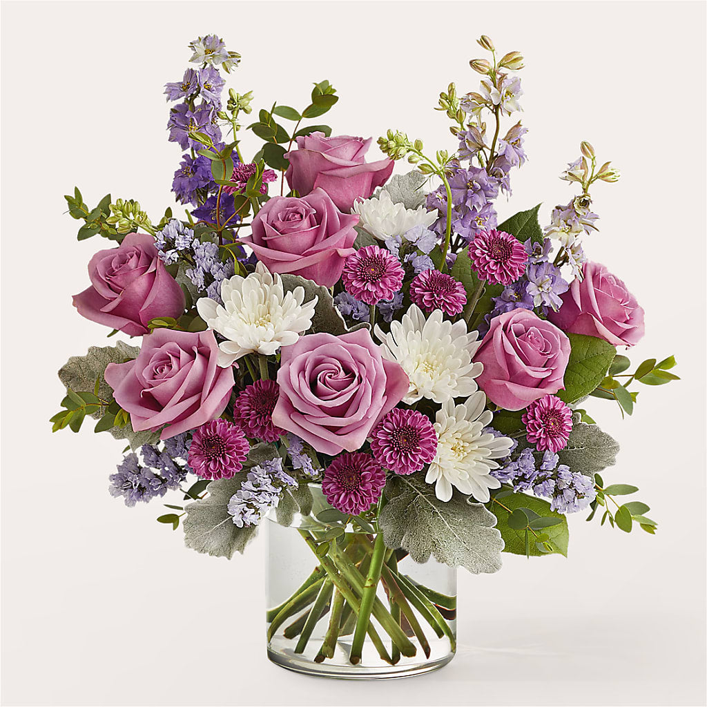Violet Frost Bouquet – DANIELLE'S FLORIST, Rockaway Park NY