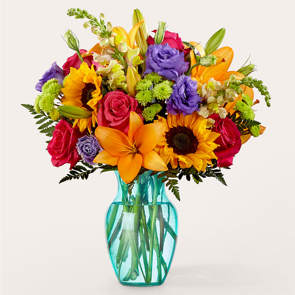 Double Rainbow Bouquet – DANIELLE'S FLORIST, Rockaway Park NY