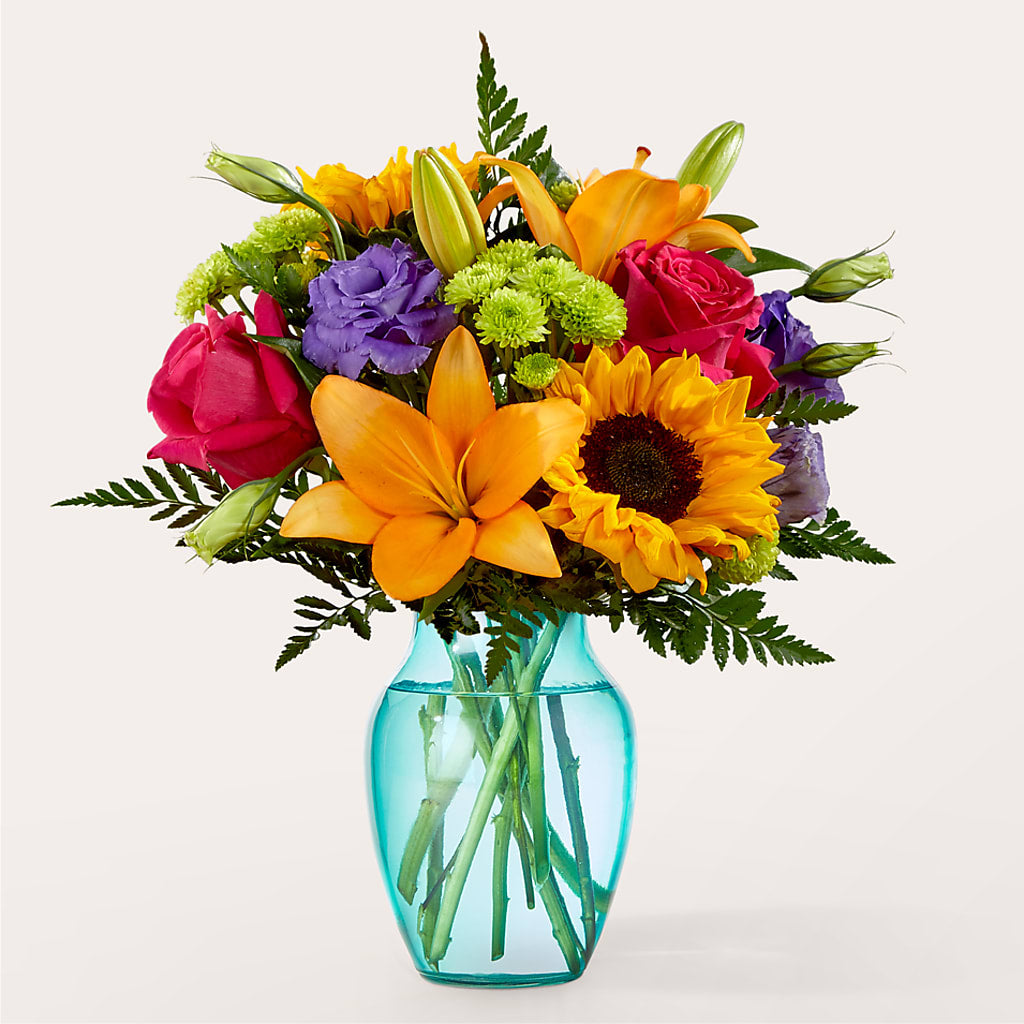 Double Rainbow Bouquet – DANIELLE'S FLORIST, Rockaway Park NY