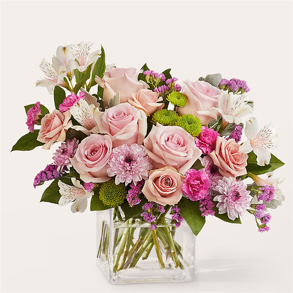 Pink Suede Bouquet – DANIELLE'S FLORIST, Rockaway Park NY