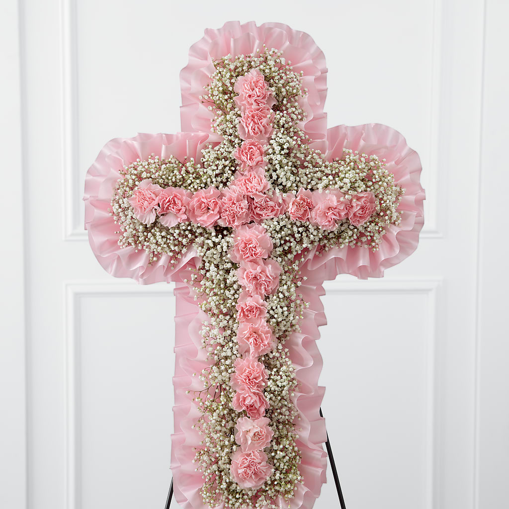 Angel's Cross Easel – DANIELLE'S FLORIST, Rockaway Park NY