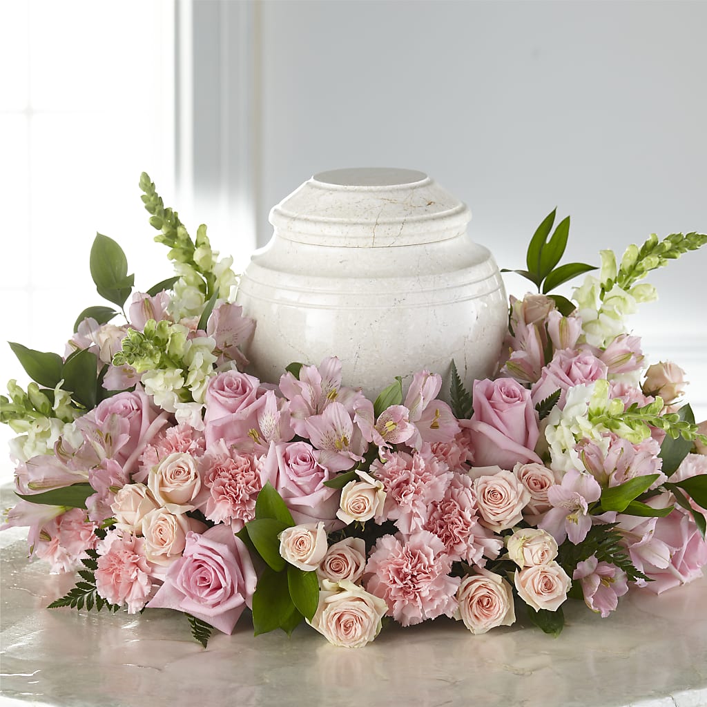 Blooms of Hope Cremation Adornment – DANIELLE'S FLORIST, Rockaway Park NY