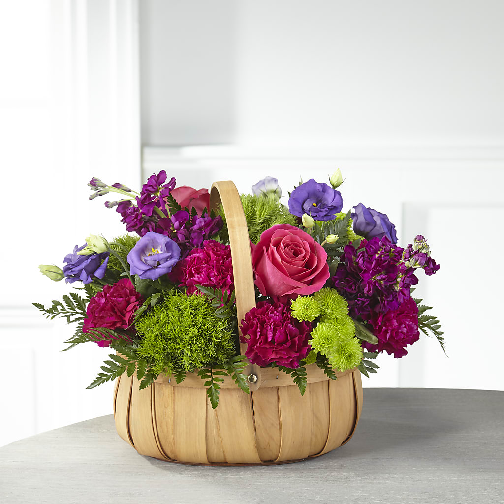 Serene Sanctuary Basket – DANIELLE'S FLORIST, Rockaway Park NY