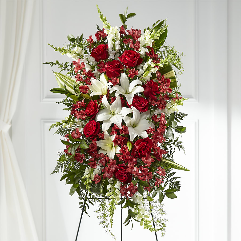Everlasting Memory Standing Spray – DANIELLE'S FLORIST, Rockaway Park NY