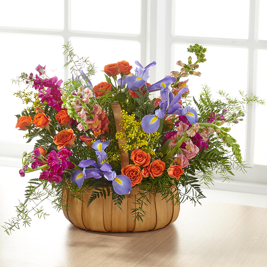 Garden of Life Basket – DANIELLE'S FLORIST, Rockaway Park NY