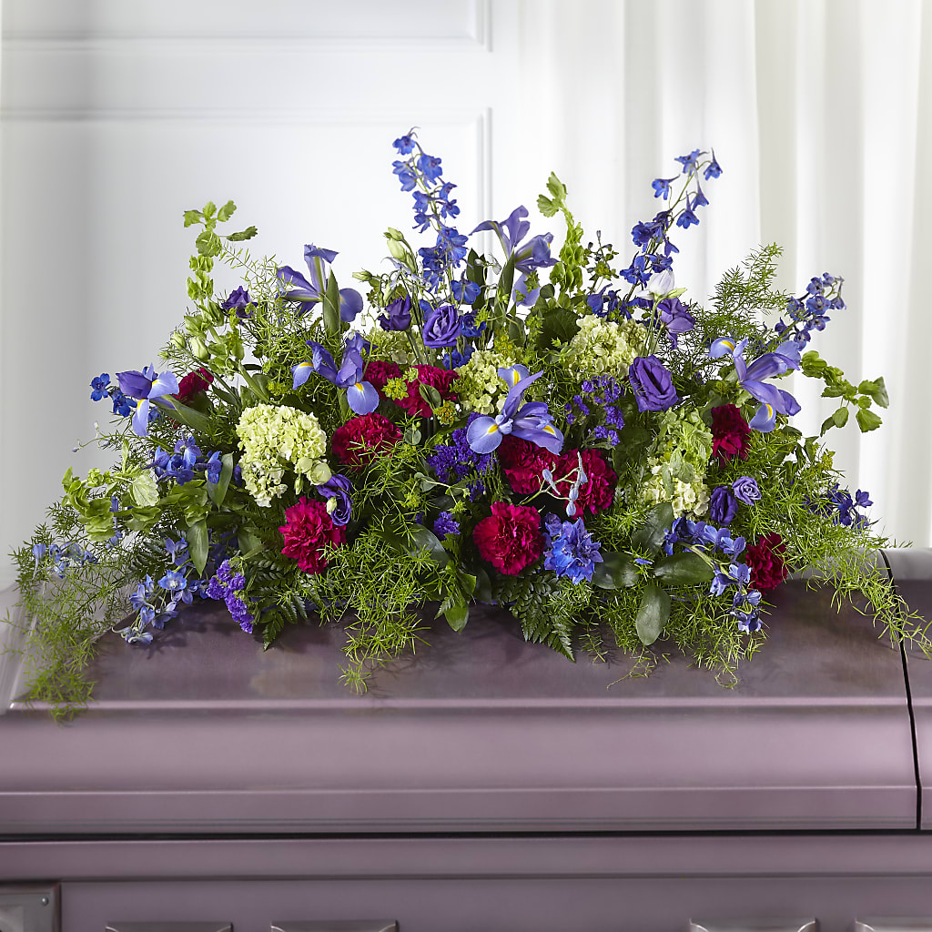 Always Treasured Casket Spray – DANIELLE'S FLORIST, Rockaway Park NY