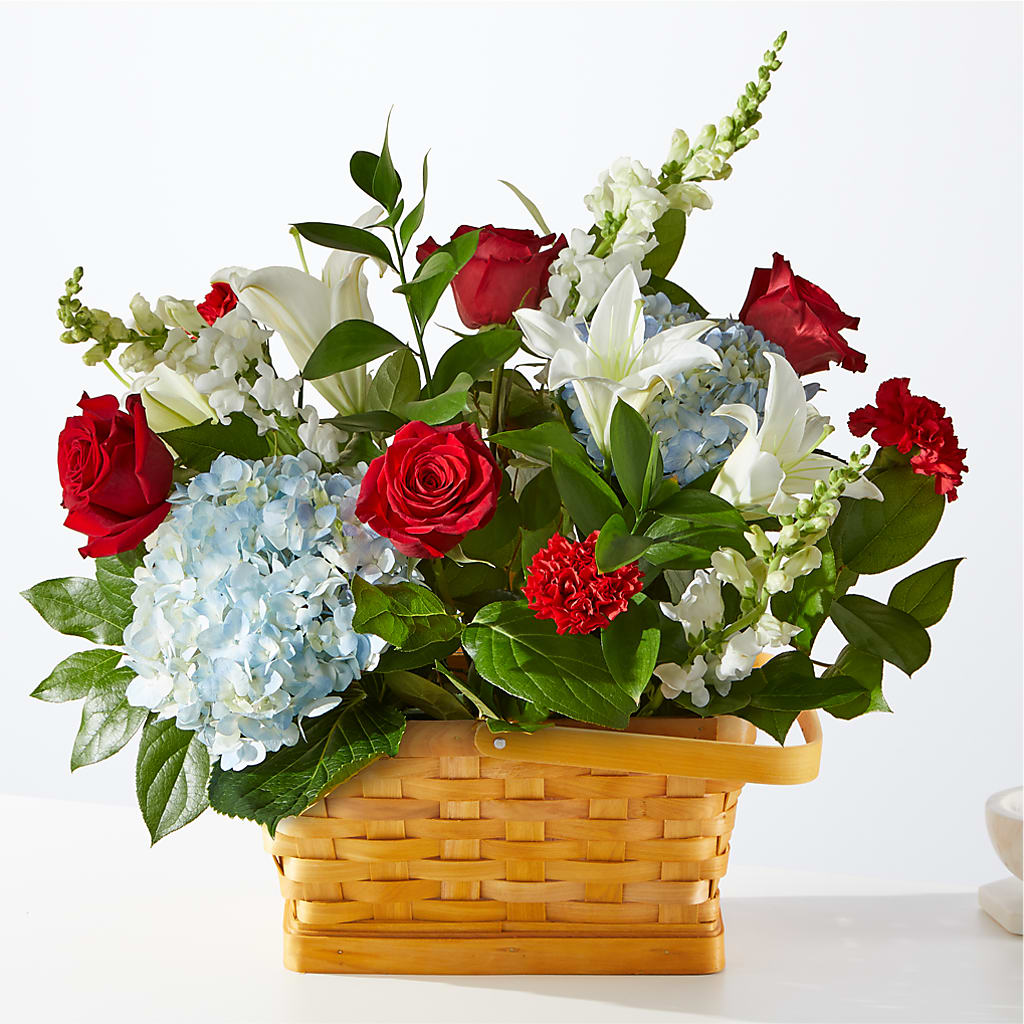 Greater Glory Basket – DANIELLE'S FLORIST, Rockaway Park NY