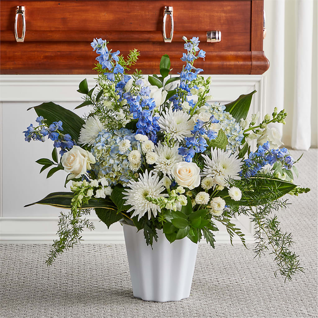 Everlasting Memories Floor Basket – DANIELLE'S FLORIST, Rockaway Park NY