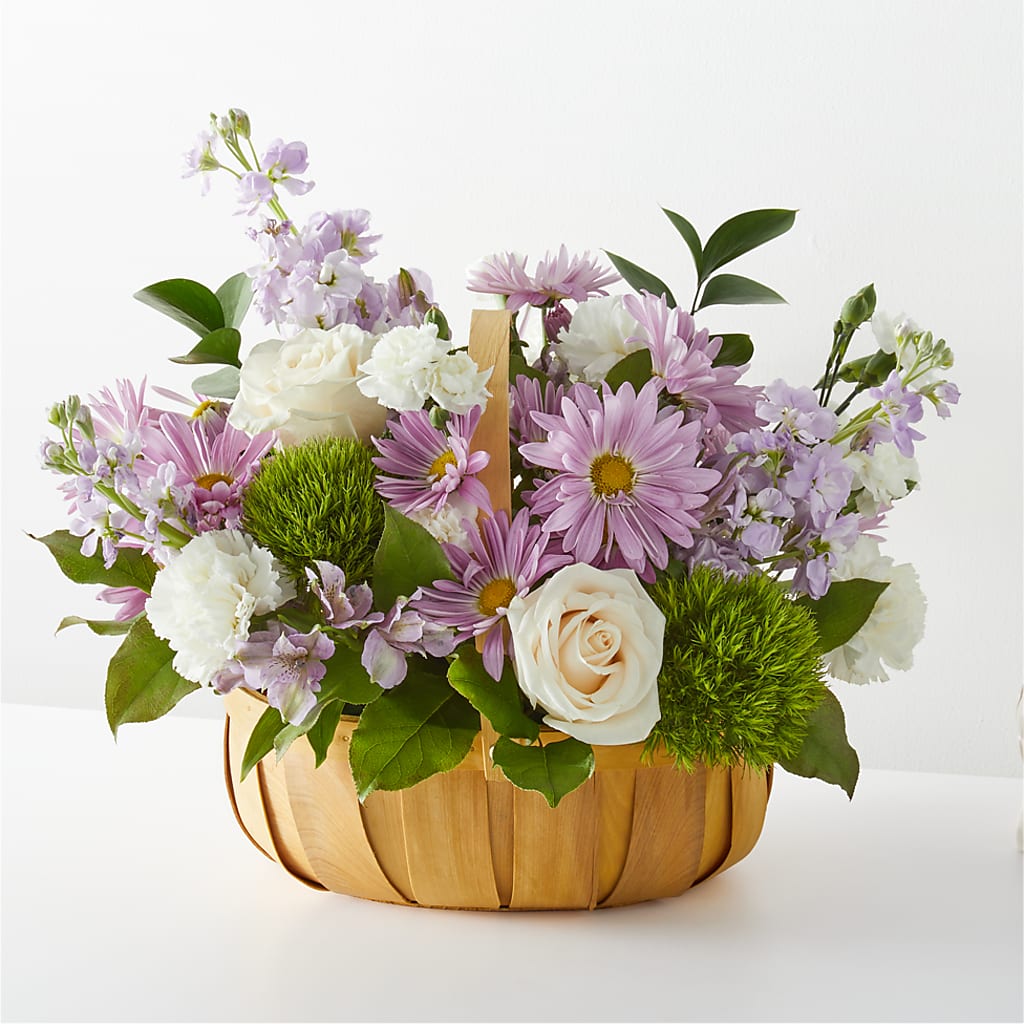 Peace & Love Basket – DANIELLE'S FLORIST, Rockaway Park NY