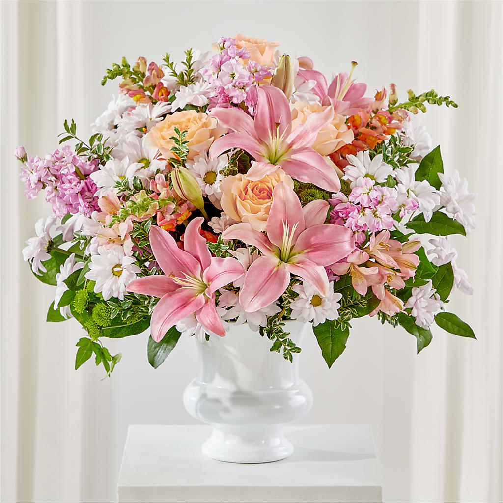 Heartfelt Gesture Urn Arrangement – DANIELLE'S FLORIST, Rockaway Park NY