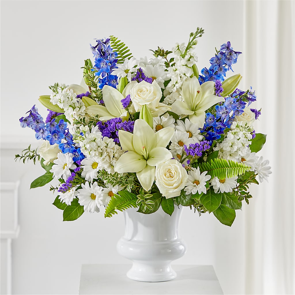 Expressions of Hope Urn Arrangement – DANIELLE'S FLORIST, Rockaway Park NY