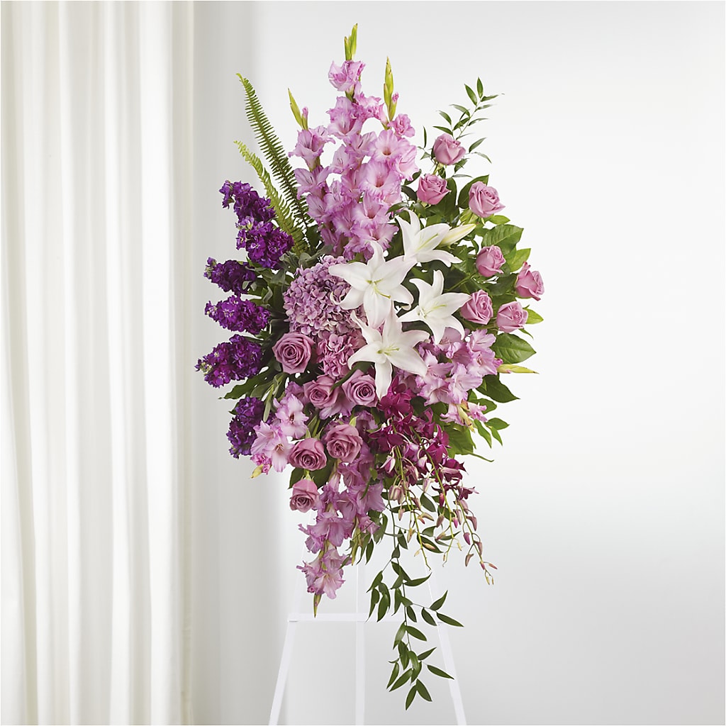 Never Alone Standing Spray – DANIELLE'S FLORIST, Rockaway Park NY