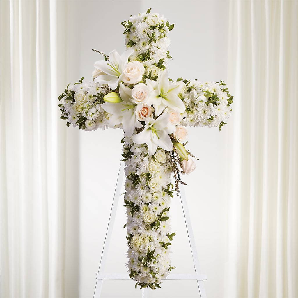 Spiritual Guidance Standing Spray – DANIELLE'S FLORIST, Rockaway Park NY