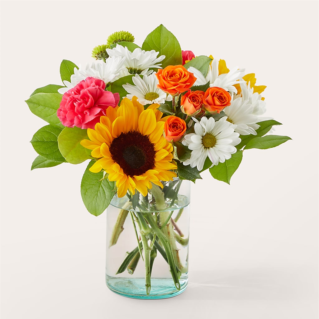 Sun-drenched Blooms Bouquet – DANIELLE'S FLORIST, Rockaway Park NY
