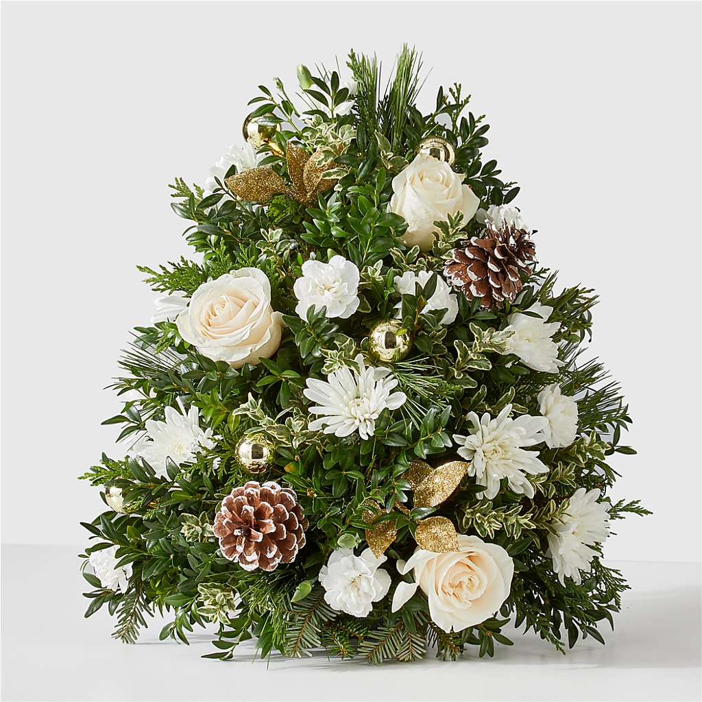 Snowed In Tree – DANIELLE'S FLORIST, Rockaway Park NY