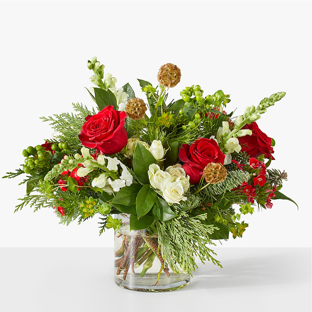 Deck the Halls Bouquet – DANIELLE'S FLORIST, Rockaway Park NY