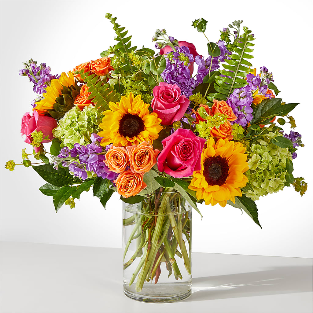 Vibrant Greetings Bouquet – DANIELLE'S FLORIST, Rockaway Park NY