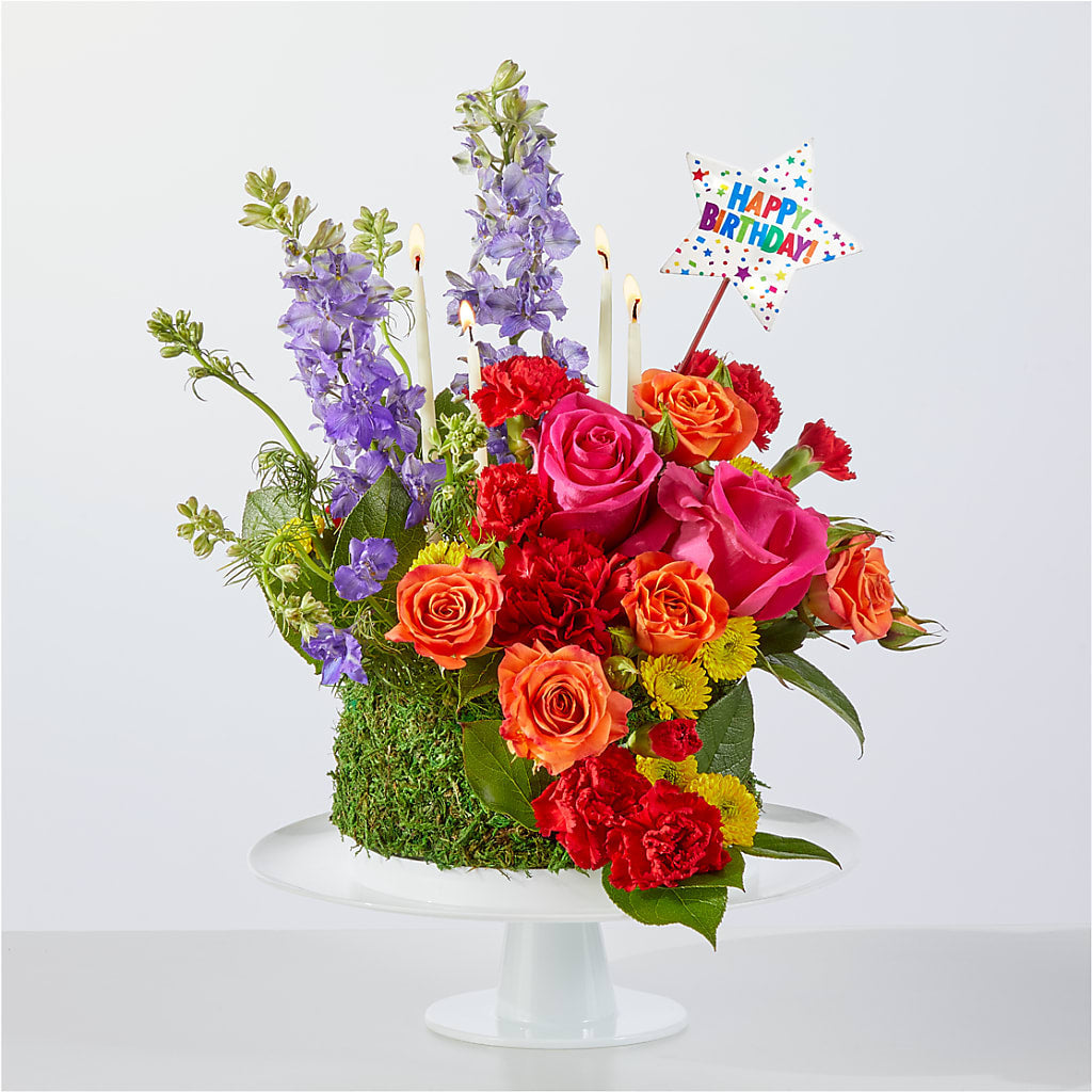 Best Year Yet Floral Cake – DANIELLE'S FLORIST, Rockaway Park NY
