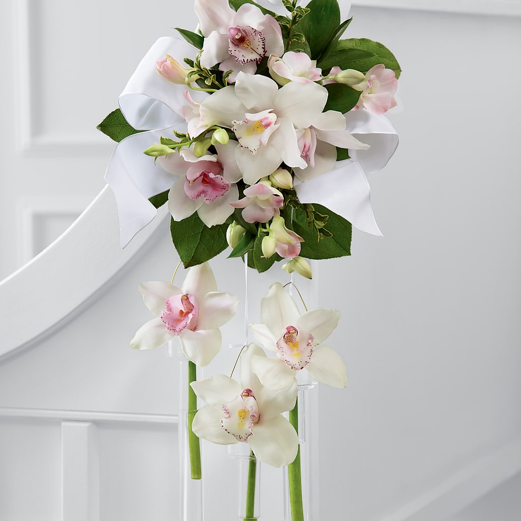 Perfect Entrance Pew Arrangement – DANIELLE'S FLORIST, Rockaway Park NY
