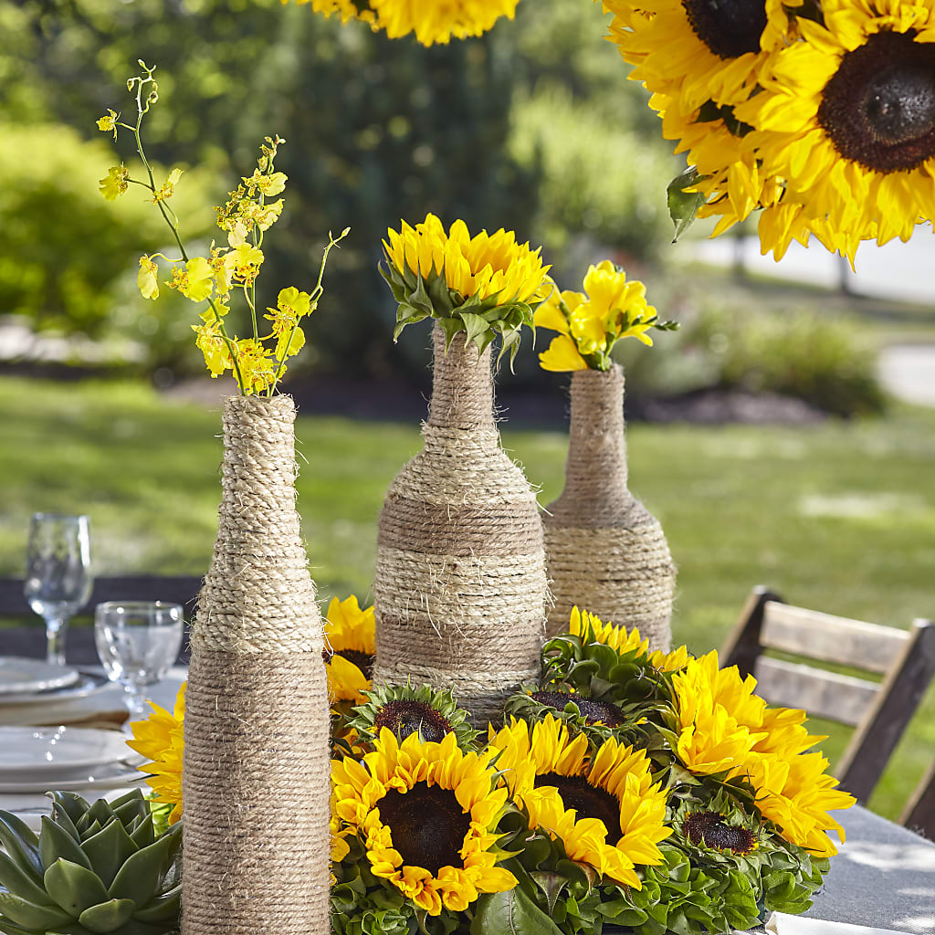 Sublime Garden Centerpiece – DANIELLE'S FLORIST, Rockaway Park NY