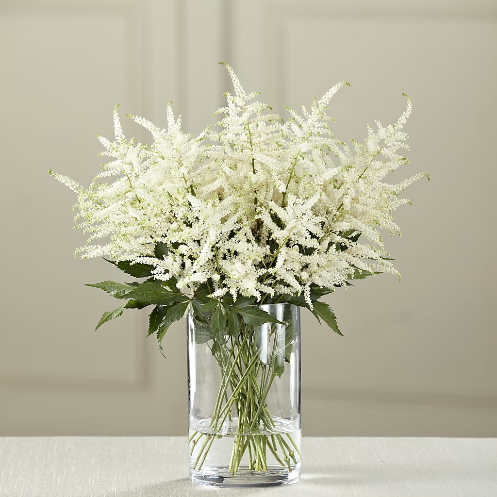 White Astilbe Bouquet – DANIELLE'S FLORIST, Rockaway Park NY