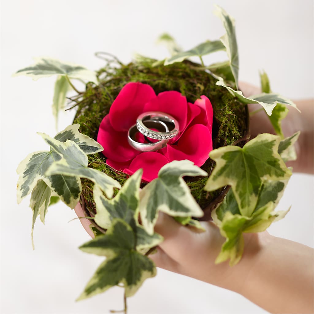 Lila Rose Ring Nest – DANIELLE'S FLORIST, Rockaway Park NY