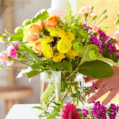 Bold & Bright – A Florist Original – DANIELLE'S FLORIST, Rockaway Park NY
