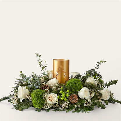 Chestnuts Roasting Centerpiece – DANIELLE'S FLORIST, Rockaway Park NY