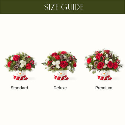 Jolly Snowman Bouquet – DANIELLE'S FLORIST, Rockaway Park NY