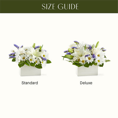 Beyond Blue Box Bouquet – DANIELLE'S FLORIST, Rockaway Park NY