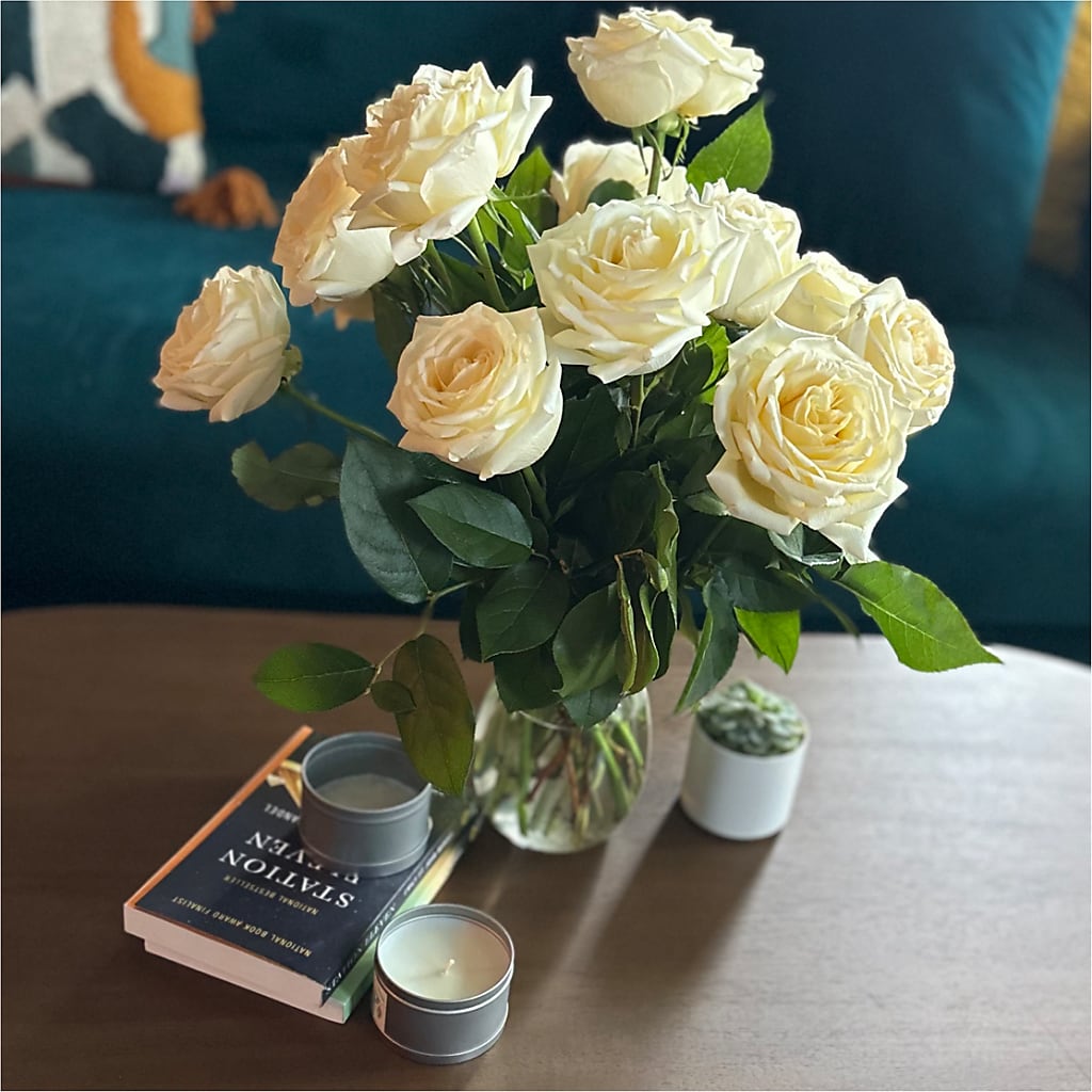 Long Stem Yellow Rose Bouquet – DANIELLE'S FLORIST, Rockaway Park NY