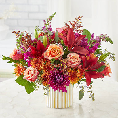 Burgundy Landscape Bouquet – DANIELLE'S FLORIST, Rockaway Park NY