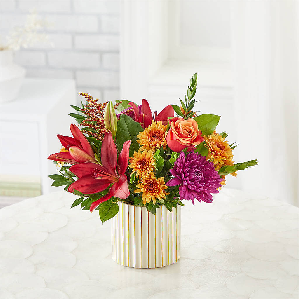 Burgundy Landscape Bouquet – DANIELLE'S FLORIST, Rockaway Park NY