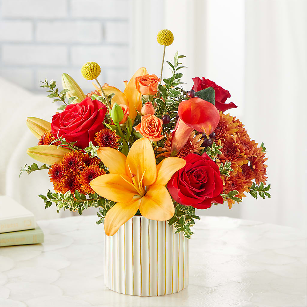 Scarlet Skies Bouquet – DANIELLE'S FLORIST, Rockaway Park NY