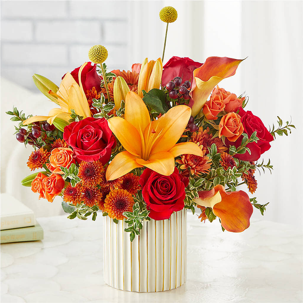 Scarlet Skies Bouquet – DANIELLE'S FLORIST, Rockaway Park NY