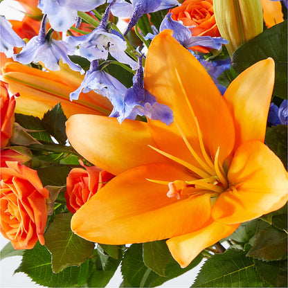 Radiant Citrus Bouquet – DANIELLE'S FLORIST, Rockaway Park NY