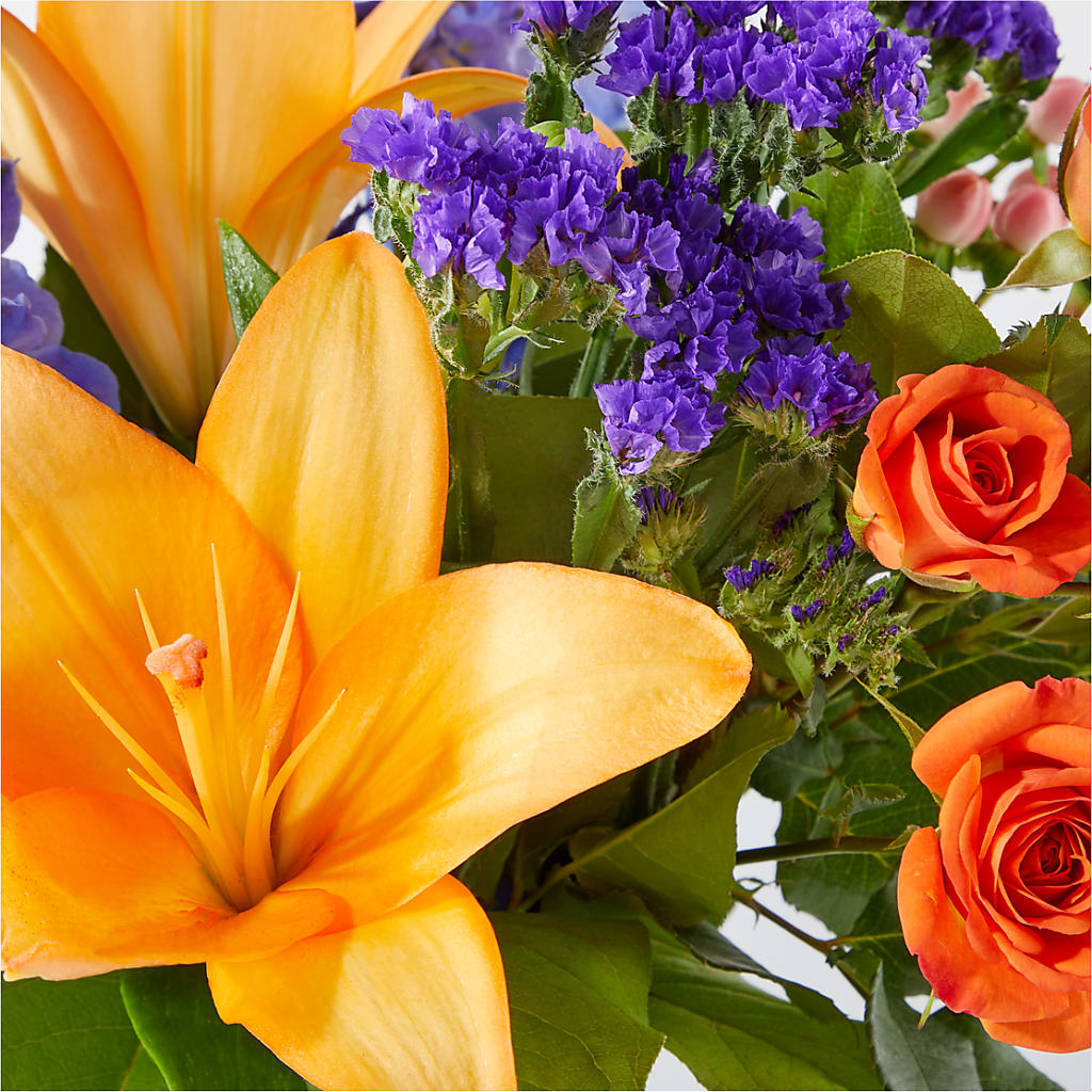 Radiant Citrus Bouquet – DANIELLE'S FLORIST, Rockaway Park NY