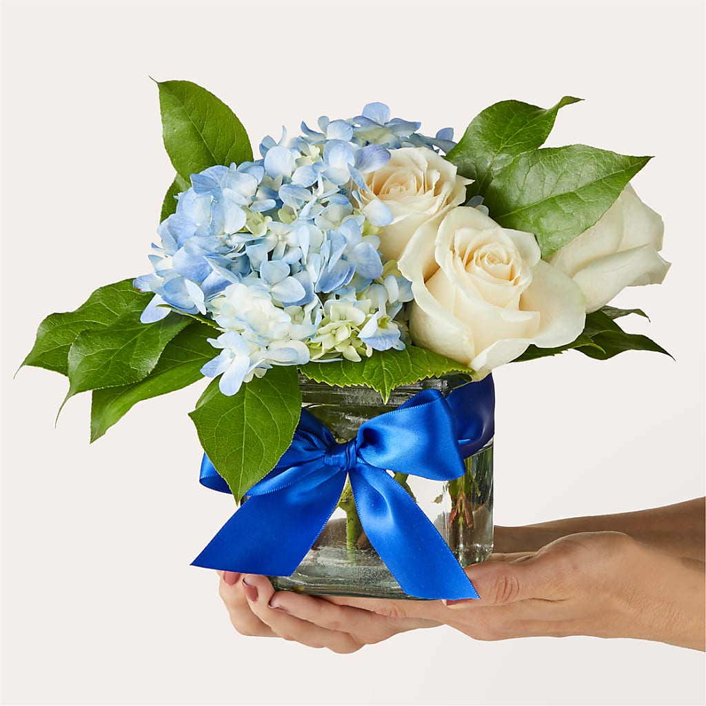 Sky Blue Delight Bouquet – DANIELLE'S FLORIST, Rockaway Park NY
