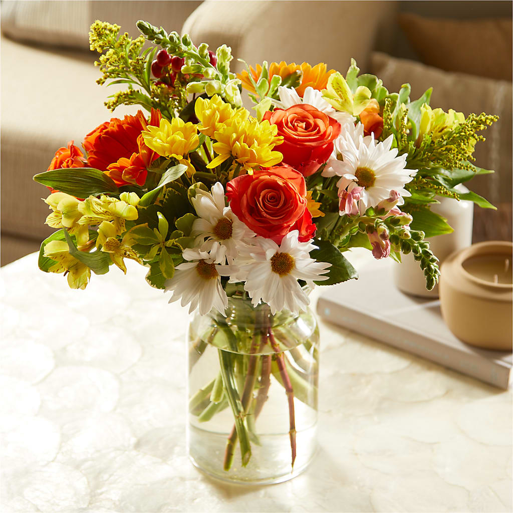 Fall Delight – A Florist Original – DANIELLE'S FLORIST, Rockaway Park NY
