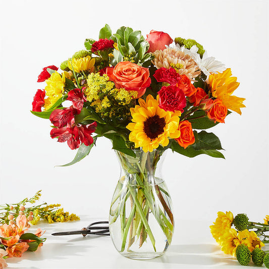 Fall Delight – A Florist Original – DANIELLE'S FLORIST, Rockaway Park NY