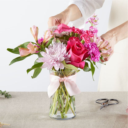 Pink Ribbon - A Florist Original – DANIELLE'S FLORIST, Rockaway Park NY